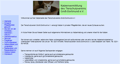 Desktop Screenshot of katzenvermittlung-dortmund.de